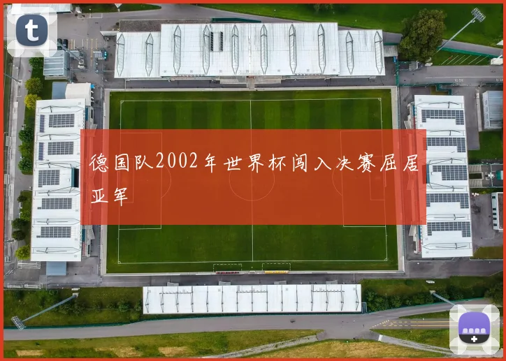 德国队2002年世界杯闯入决赛屈居亚军