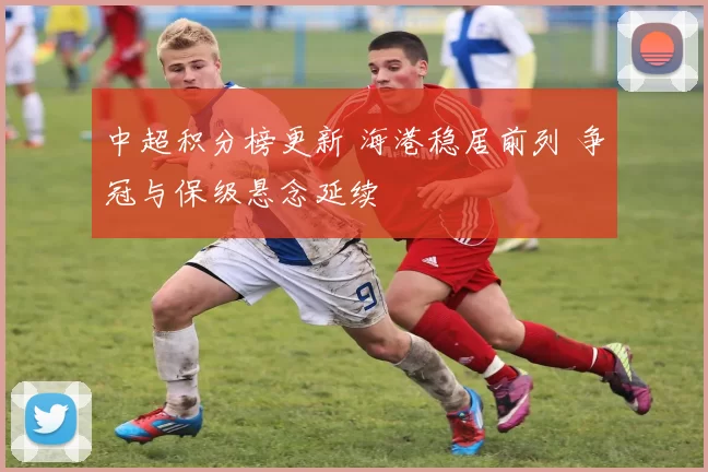 中超积分榜更新 海港稳居前列 争冠与保级悬念延续